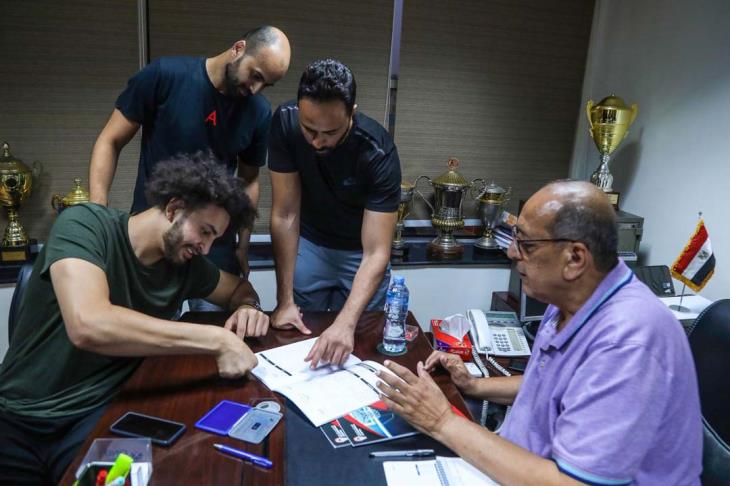 كرة سلة - الأهلي - احمد اسماعيل